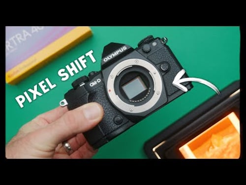 High-Resolution Film Scanning on a Budget