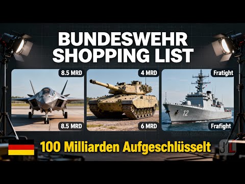 Bundeswehr 100 Milliarden: Was Wird Wirklich Gekauft? | Sondervermögen Analyse