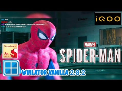 MARVELS SPIDER-MAN - WINLATOR VANILLA 2.8.2 IQOO NEO 10