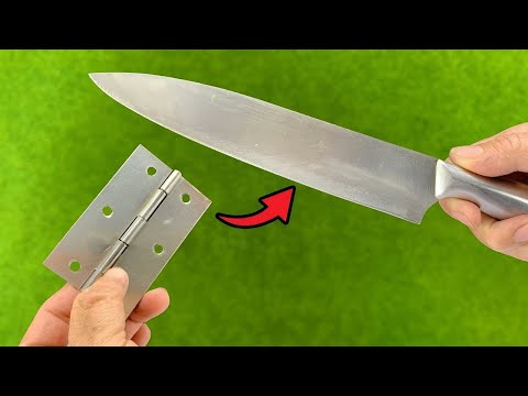 Razor Sharp KNIFE in Just 1 Minute! This Tool Works LIKE MAGIC