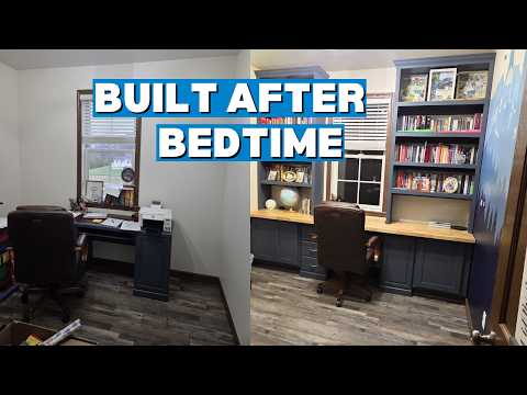 I Built My Wife’s Dream Office After Bedtime