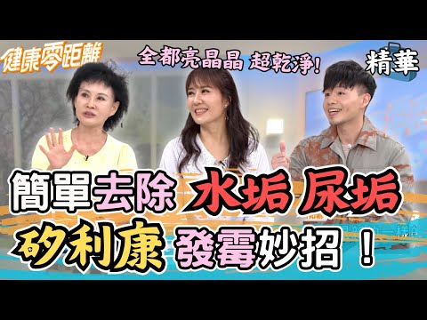 簡單去除水垢、尿垢!矽利康發霉清除妙招!|張齡予、Wish朱宇謀、林姿佑、家醫科醫師 施子健、臨床毒物科護理師 譚敦慈、護理科學家事達人 佐藤SATO|健康零距離EP192精華