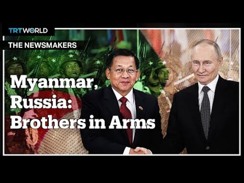 How Russia's weapons could decide the civil war in Myanmar