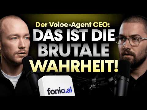 Der Fonio-CEO: Die BRUTALE Wahrheit über KI-Agenten & DAS ENDE von Software! (Daniel Keinrath)