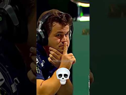 When Magnus Carlsen shushed the crowd💀😳