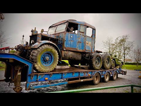 From Wales to Leicestershire: Saving a WWII Tank Transporter & Scout Car