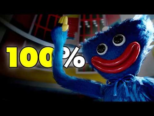 I Played 100% of Poppy Playtime (my first ever horror game)