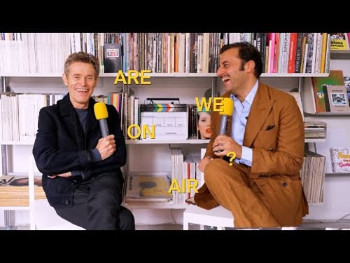 Willem Dafoe: "It's About What You DO" - Acting, Creative Process & Finding Yourself