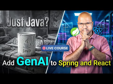 Industry-Ready Java Spring Boot, React & Gen AI Live Course