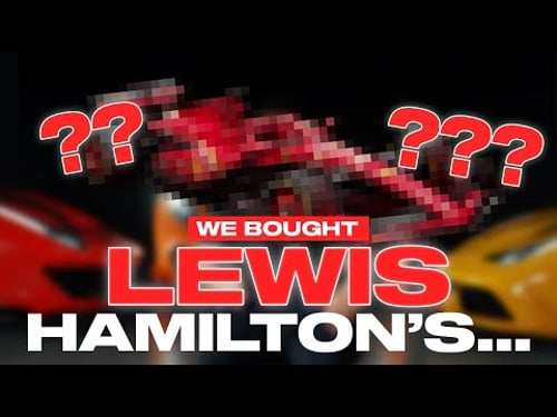 We Bought Lewis Hamilton's F1 Ferrari Chassis