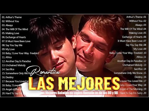 Baladas en Inglés Románticas de los 80 y 90 - Canciones Clásicas Para Recordar (Vol. 1)