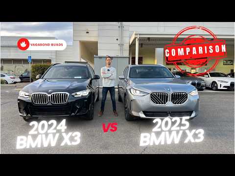 2025 BMW X3 vs 2024 BMW X3. A lot of changes!