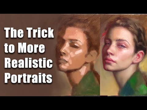 This Simple Trick Will Make Your Portraits Look More Realistic!– Live Paint-Along