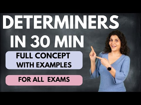 Determiners In English Grammar With Examples | Quantifiers | Determiners - Complete Chapter|ChetChat