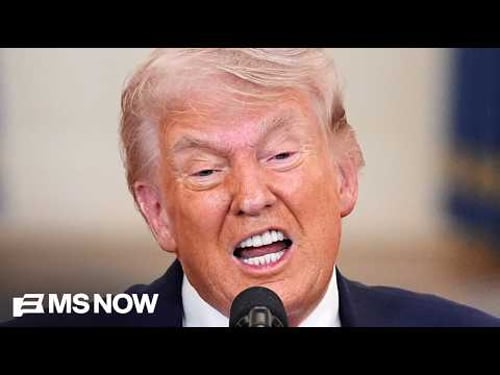 White House accidentally releases video of Trump saying the truth about war's priority