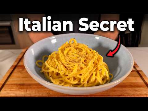 The Italians' Secret for PERFECT Cacio e Pepe