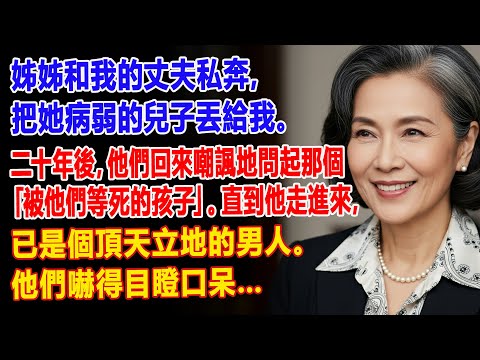 【真實故事】💔我妹妹和我丈夫一起私奔,留下了他們癱瘓的孩子。二十年後,他們回來了...| 父母子女冲突 | 真實故事 | 故事分享 | 情感故事 | 晚年哲理 | 說故事