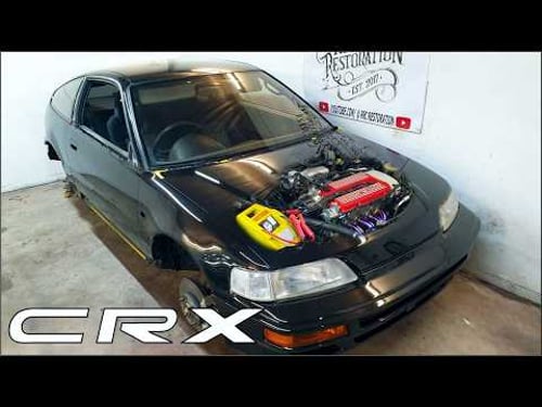 Restoration Of An 80's Icon - Honda CR-X - Part 10
