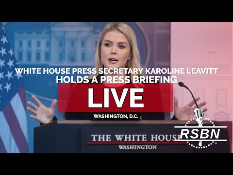 LIVE REPLAY: White House Press Secretary Karoline Leavitt Holds a Press Briefing - 10/6/25