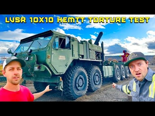 PUTTING MY 10X10 LVSR HEMTT TO THE TEST!!! WITH CASEY LADELLE......