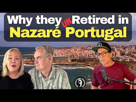 They Retired in Nazare Portugal and Here's What Happened | Cost of living Nazare Portugal
