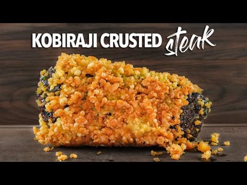 The steak CRUST I never knew existed!
