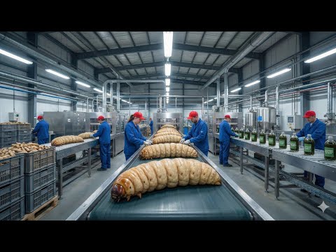 Inside a Modern Maggot Factory: From Maggot to Pouzolzia zeylanica (Full Process)