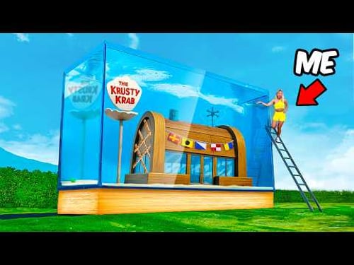I Built Bikini Bottom in a Fish Tank!