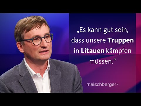 Wie hoch ist die Kriegsgefahr in Europa? Militärhistoriker Sönke Neitzel im Gespräch | maischberger