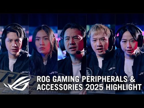ROG Gaming Peripherals & Accessories 2025 Highlight | ROG