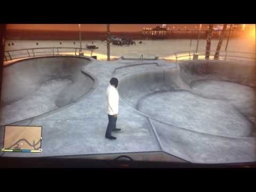 GTA V SKATEPARK LOCATION