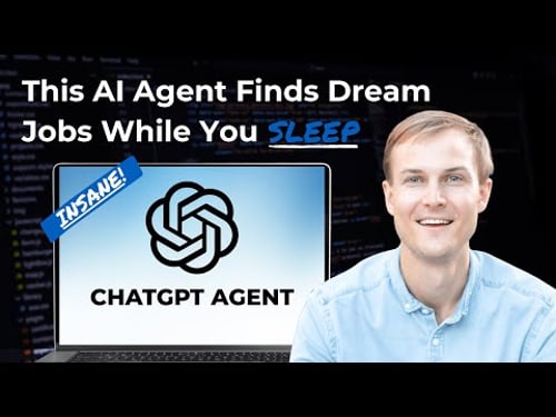 This ChatGPT Agent Finds Dream Jobs While You SLEEP (Live Demo)
