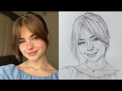 Effortlessly Draw a Gorgeous Girl: Beginner's Guide to the Loomis Method 🌟