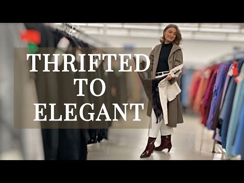 Thrifting Modest Pieces & Styling Them Into Elegant Outfits