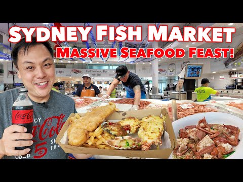 Wagyu Sushi, Lobster Mornay, Ginormous Fish n Chips at Sydney's Fish Market