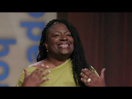 A message from Hopelink CEO, Dr. Catherine Cushinberry at the Reaching Out Luncheon