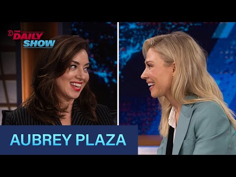 Aubrey Plaza - “Megalopolis” & “My Old Ass” | The Daily Show