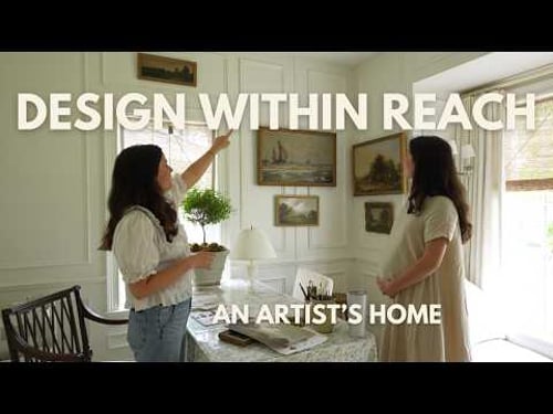 Tour this Calm Southern Cottage | Home Tour | Artist Hannah Winters | Design Within Reach