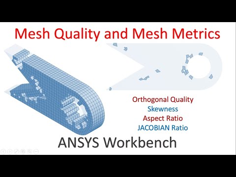 How to check the MESH Quality in Ansys Workbench | Mesh Metrics | Skewness | Orthogonal Quality