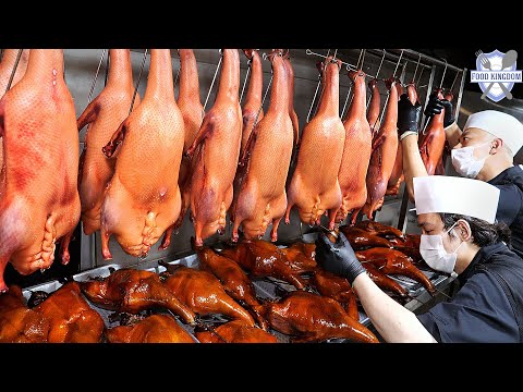 Amazing food! Roast duck dish enjoyed by Chinese emperors / Korean street food