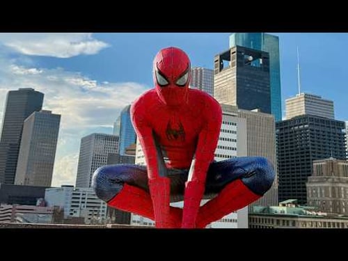 I Made an Accurate SPIDER-MAN Suit with REAL Web Shooters!