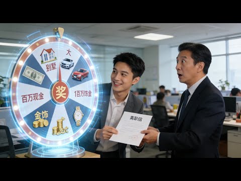 窮小夥沒錢給父親動手術,焦慮之際覺醒抽獎系統,第一天就抽中了一千萬,付完醫藥費就把離職信甩給老闆!