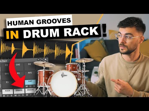 Creating Realistic, Human Grooves In The Drum Rack | Ableton Live