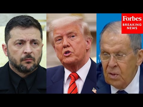 Russian Foreign Minister Sergey Lavrov Asked About Trump Saying Ukraine Can Win Back All Territory