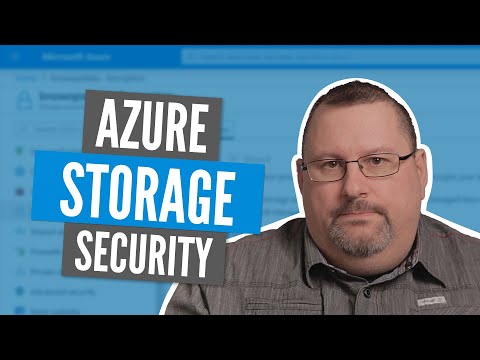 Azure Storage Basics: How to configure security