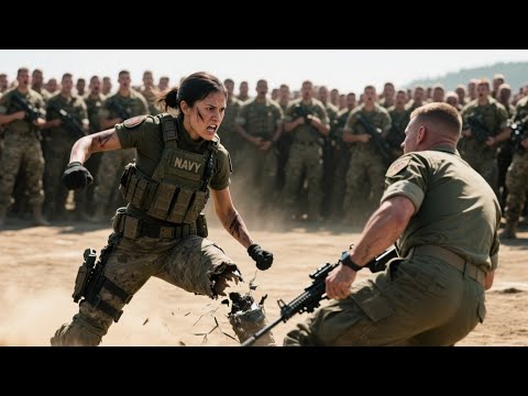 “I’m a Navy SEAL.” The Sergeant Tried to Strike Her — She Snapped His Leg in Front of 500 Soldiers?