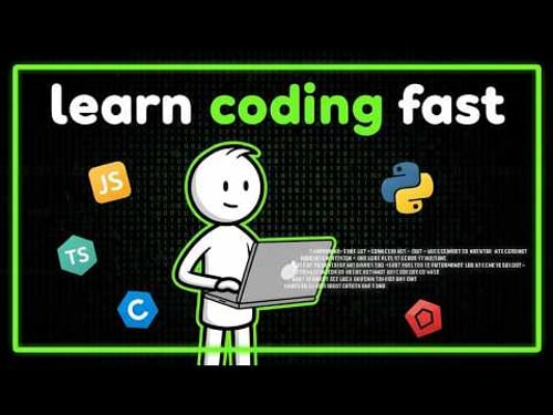 How to Learn Coding Fast and Start Making Cool Stuff in 2026