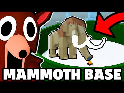 I TRAPPED the MAMMOTH in 99 Nights in the Forest...