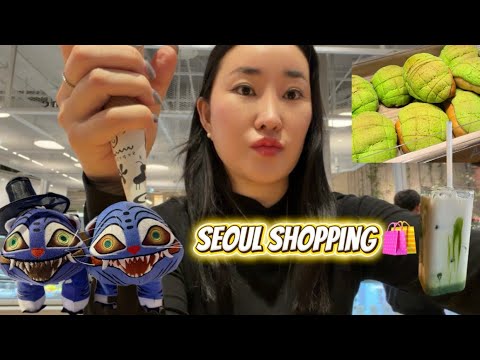 Shopping in Seoul🇰🇷#shoppinginseoul #seoulguide #koreancosmetics #oliveyoung #hyundaimall #AFCMALL