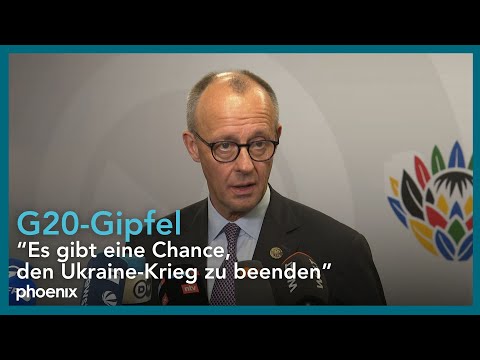 G20-Gipfel: Bundeskanzler Friedrich Merz nach Eröffnungssitzung in Johannesburg | 22.11.2025
